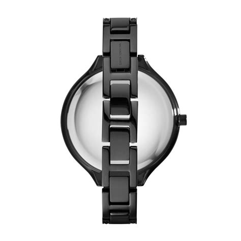 michael kors hangar matte black watch|Michael Kors watches black.